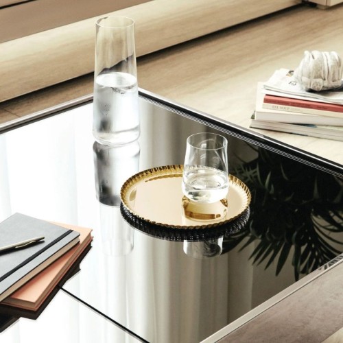 Pleats Alessi Round tray